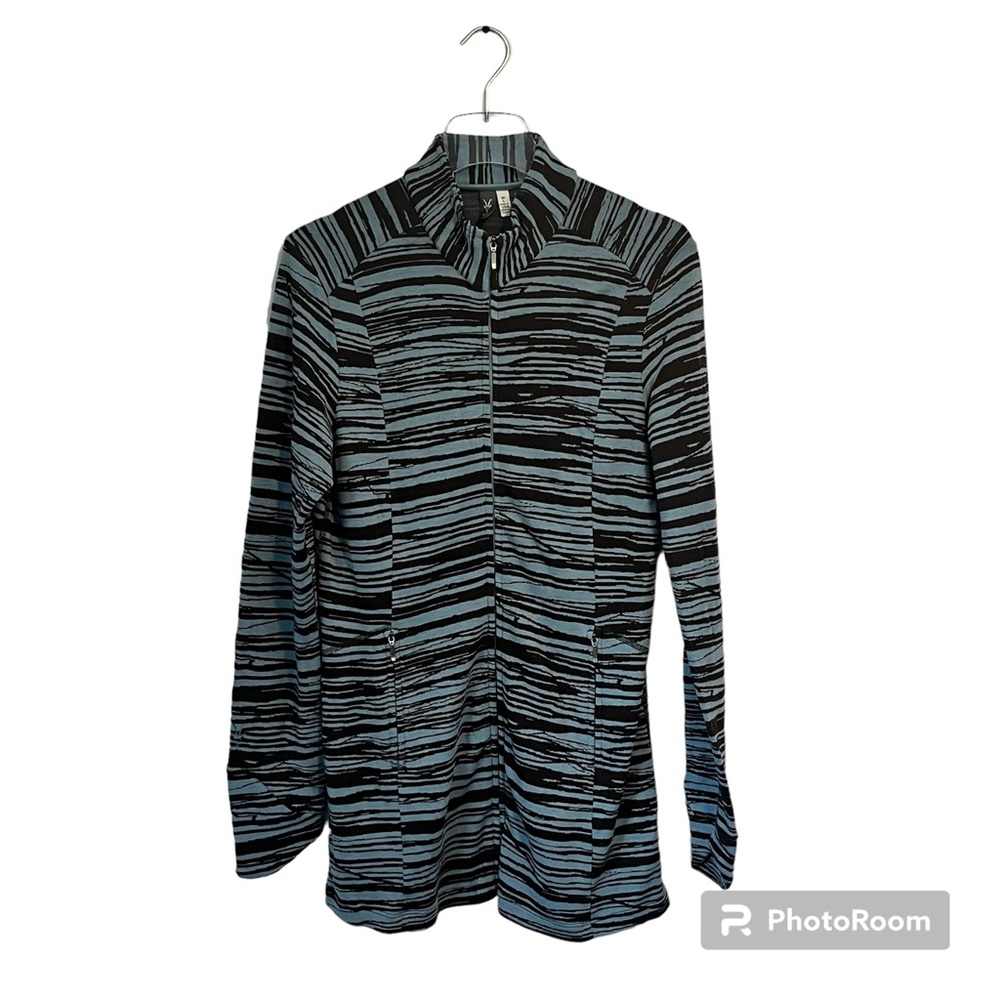 Ibex Juliet 100% merino wool tunic jacket full zip
